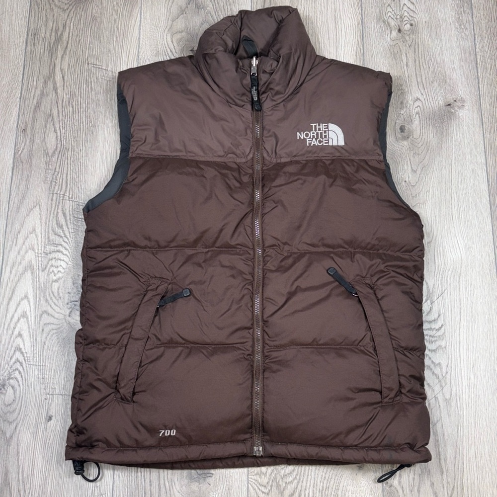 The North Face Chocolate Puffer Vest